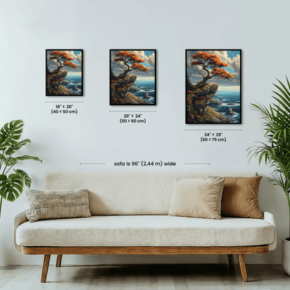 Paint by numbers - Cliff Pine - MyArt