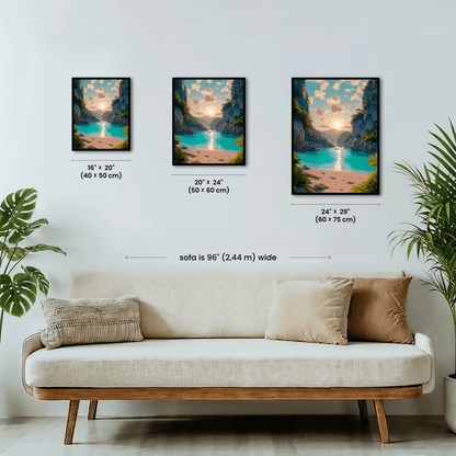 Paint by numbers - Cliff Bay - MyArt