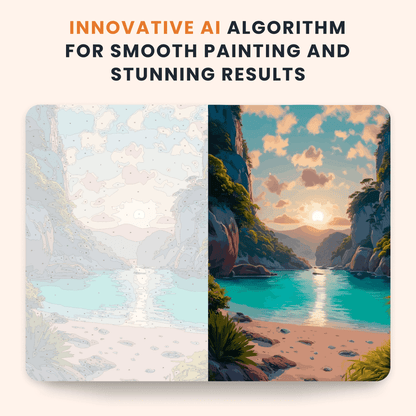 Paint by numbers - Cliff Bay - MyArt