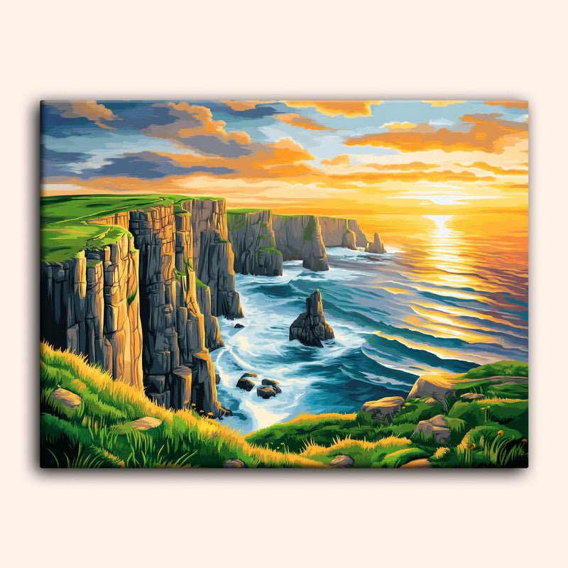 Paint by numbers - Cliffside Horizon - MyArt