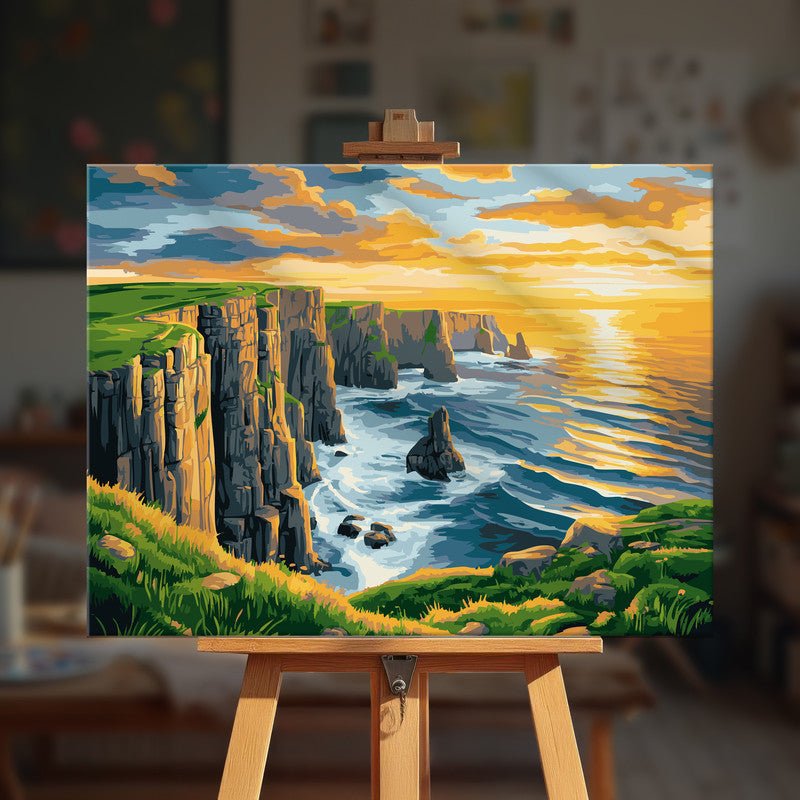 Paint by numbers - Cliffside Horizon - MyArt