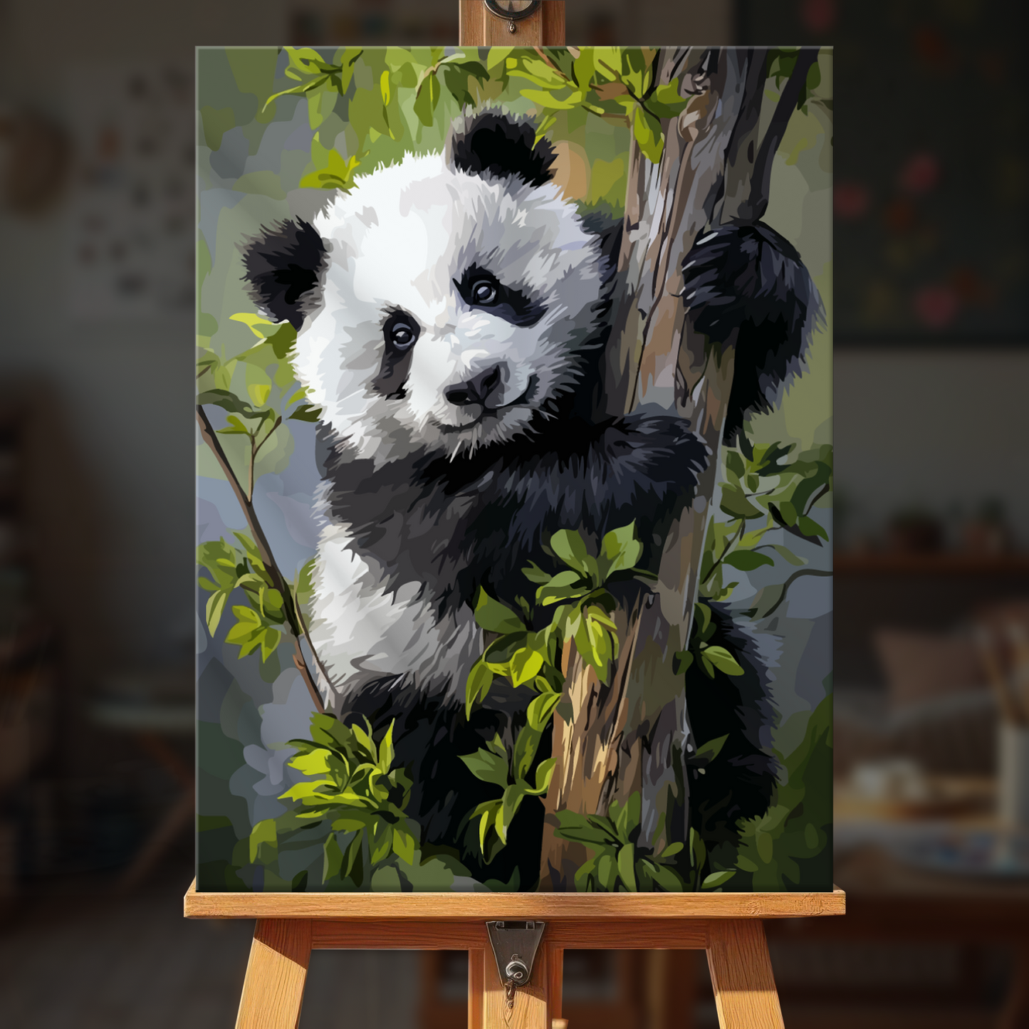 Climbing Panda