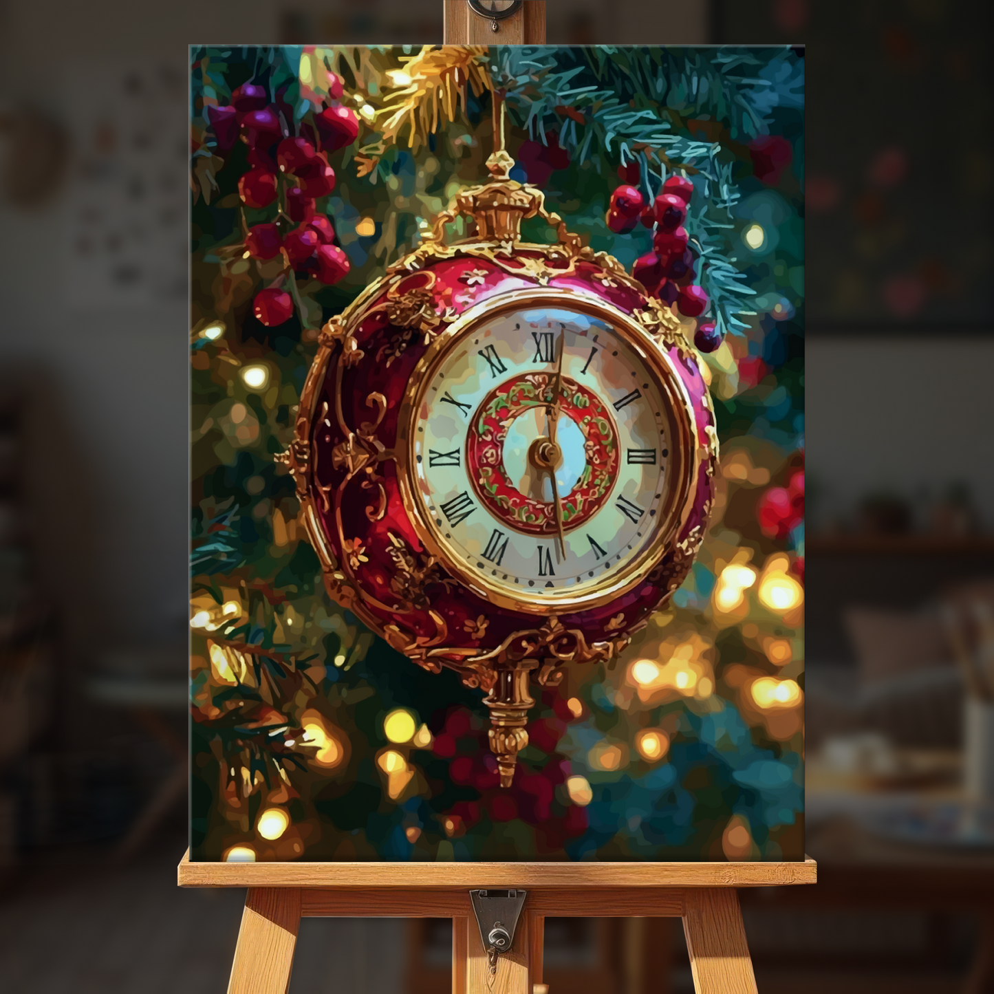 Clock Ornament