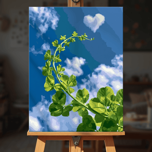 Paint by numbers - Clover Clouds - MyArt