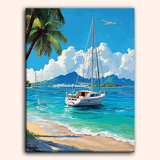 Paint by numbers - Coastal Breeze - MyArt