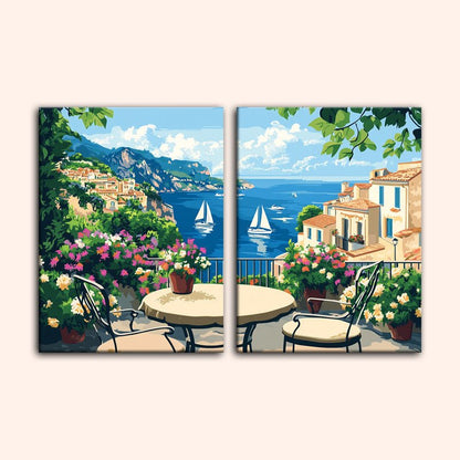 Paint by numbers - Oceanic Haven - MyArt