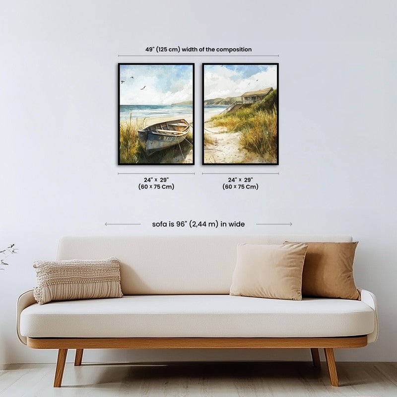 Paint by numbers - Seaside Retreat - MyArt