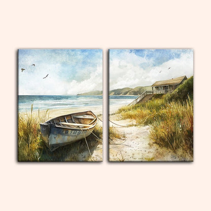 Paint by numbers - Seaside Retreat - MyArt