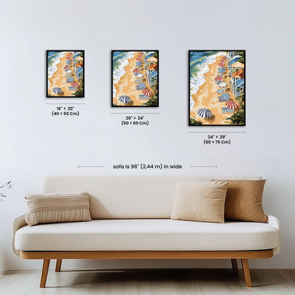 Paint by numbers - Coastal Leisure - MyArt