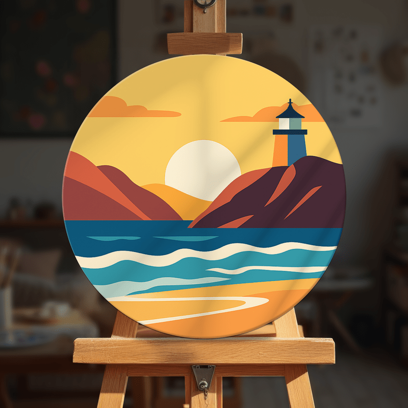Paint by numbers - Coastal Light - MyArt