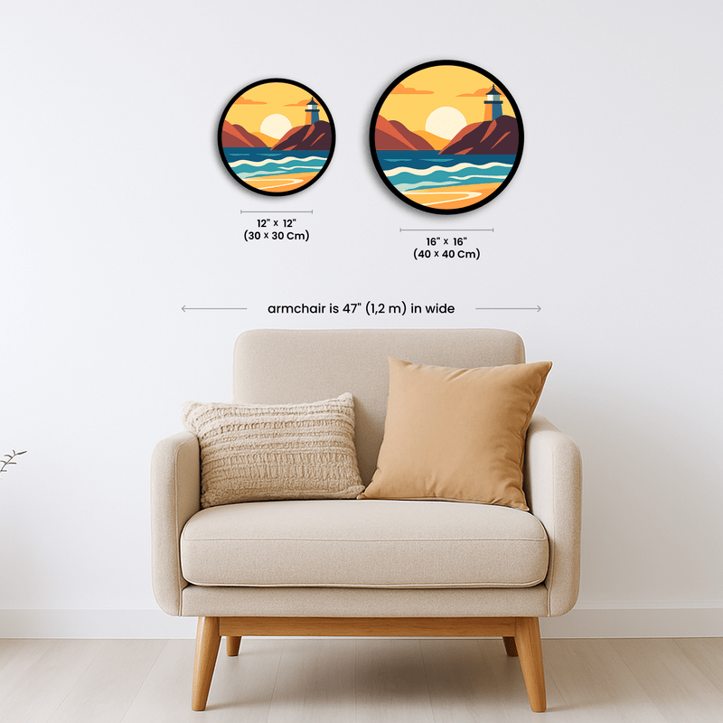 Paint by numbers - Coastal Light - MyArt