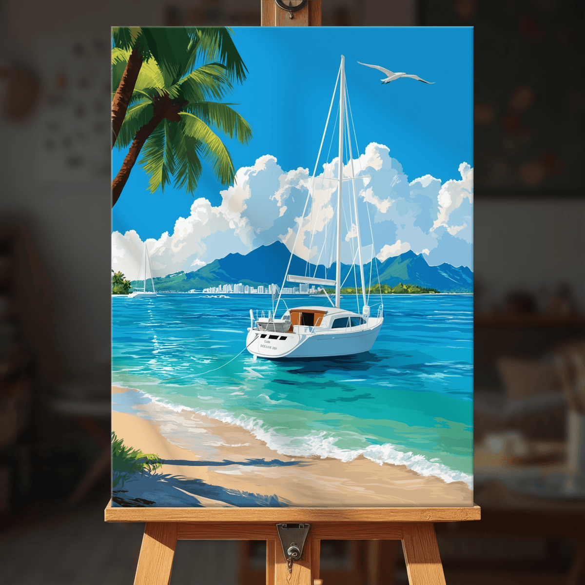 Paint by numbers - Coastal Breeze - MyArt