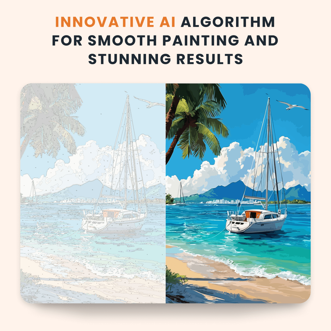 Paint by numbers - Coastal Breeze - MyArt