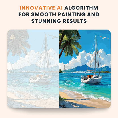 Paint by numbers - Coastal Breeze - MyArt