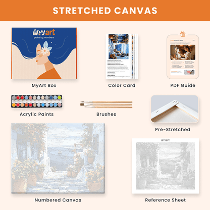 Paint by numbers - Coastal Charm - MyArt