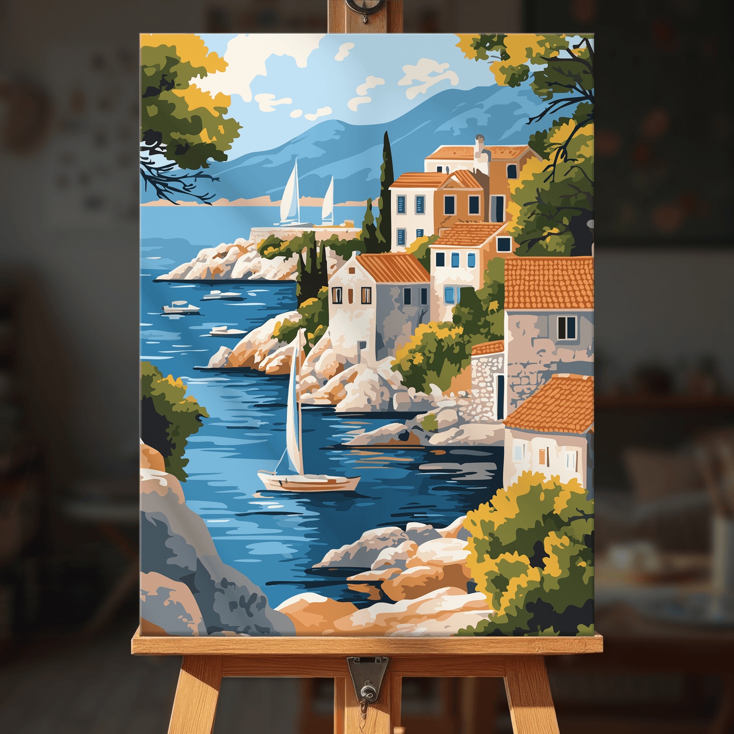 Paint by numbers - Coastal Dream - MyArt