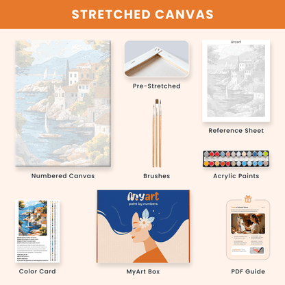 Paint by numbers - Coastal Dream - MyArt