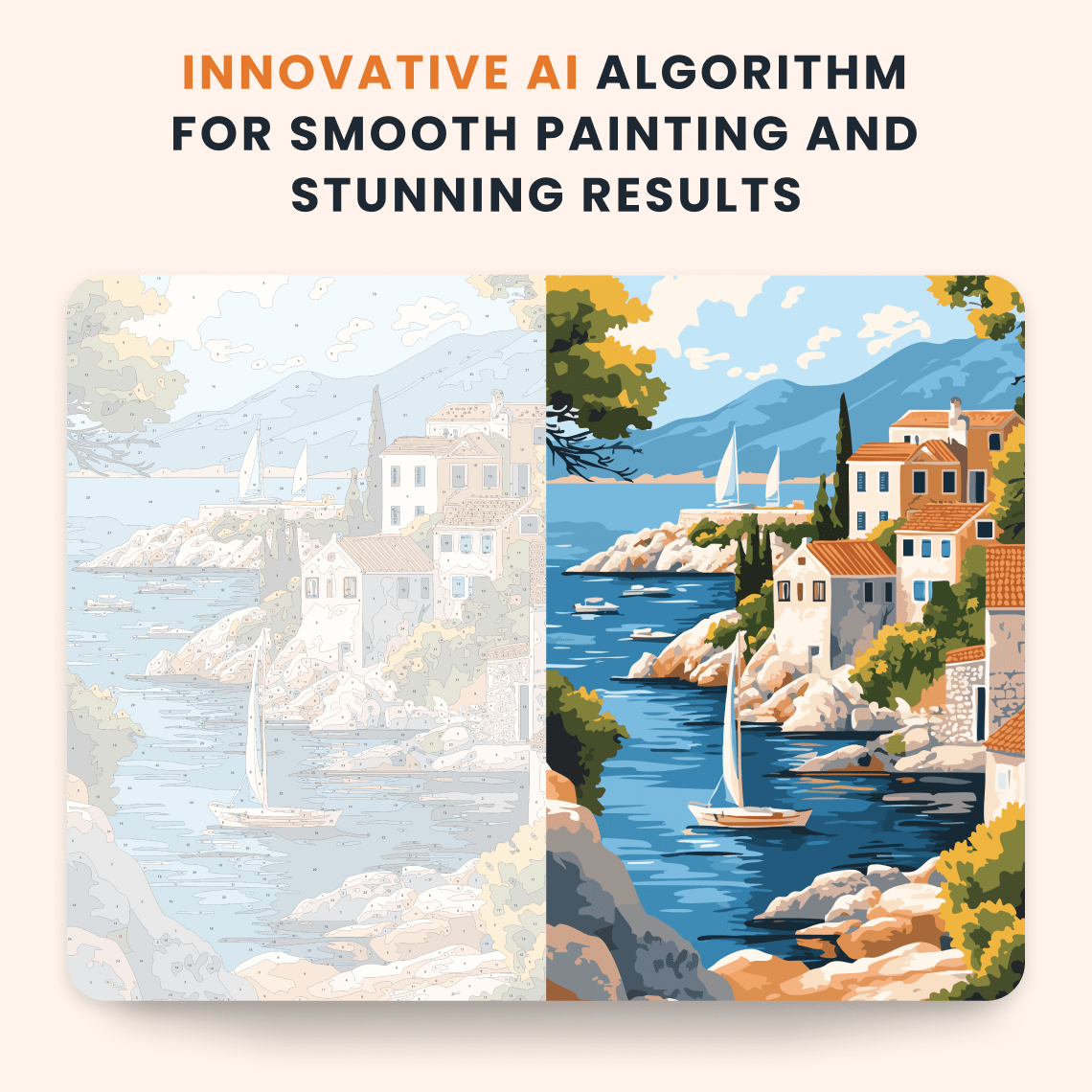 Paint by numbers - Coastal Dream - MyArt