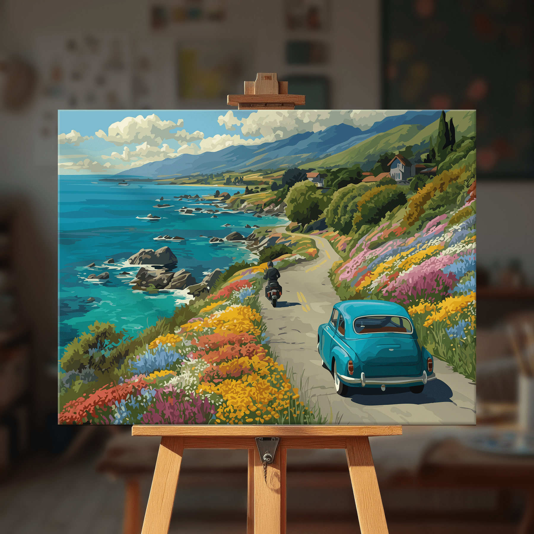 Paint by numbers - Coastal Drive - MyArt