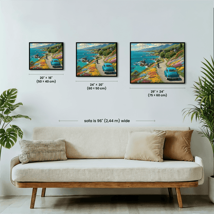 Paint by numbers - Coastal Drive - MyArt