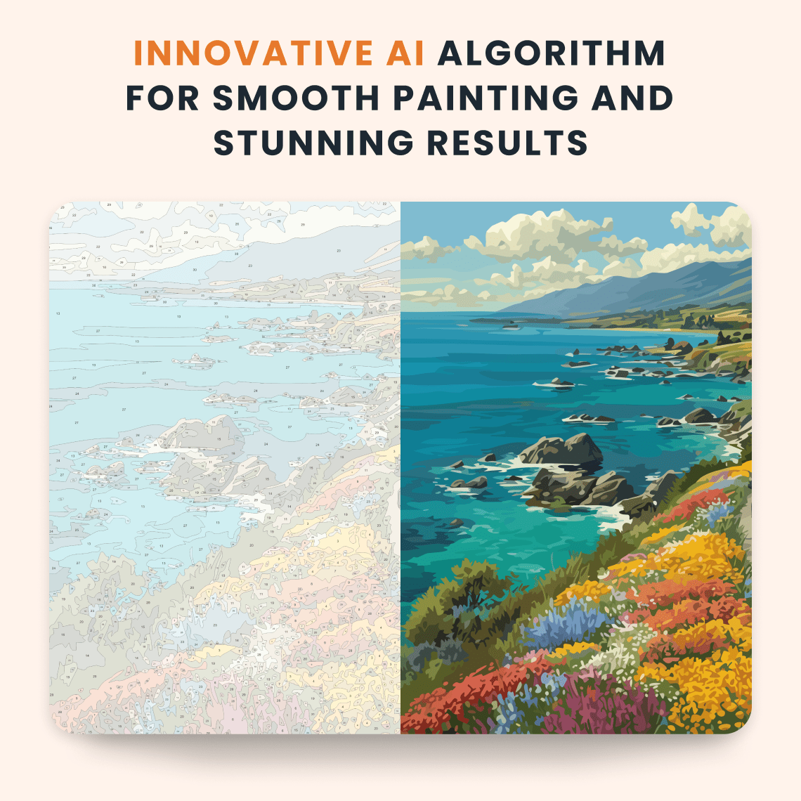 Paint by numbers - Coastal Drive - MyArt