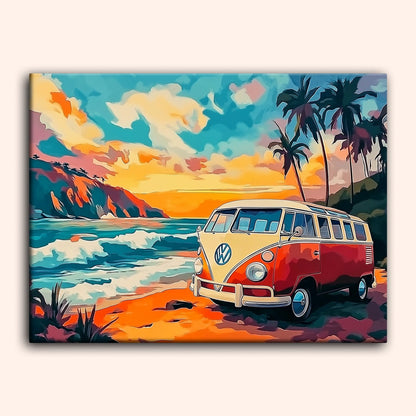 Paint by numbers - Coastal Escape - MyArt