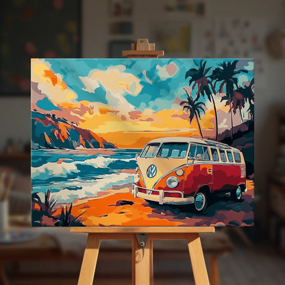 Paint by numbers - Coastal Escape - MyArt