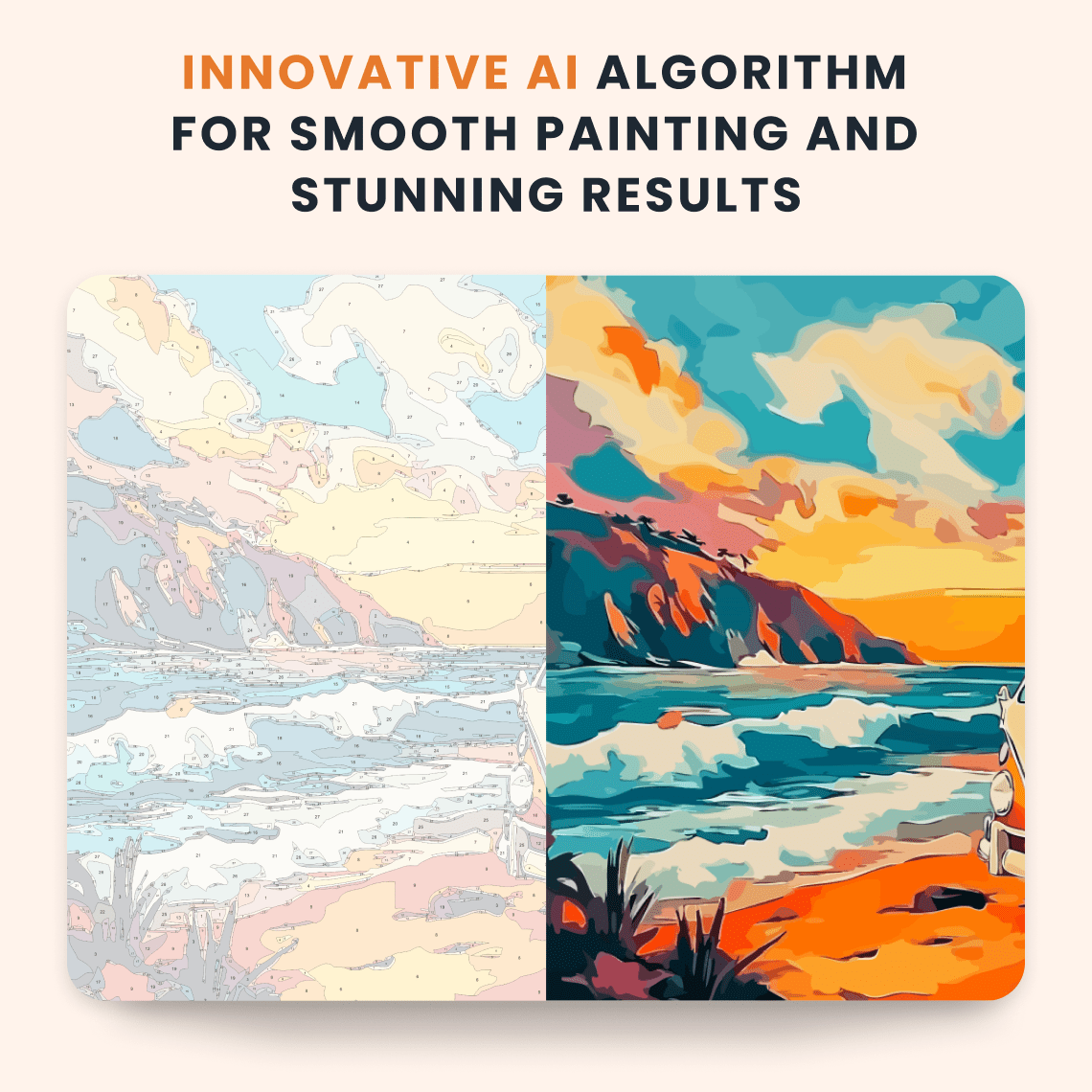 Paint by numbers - Coastal Escape - MyArt