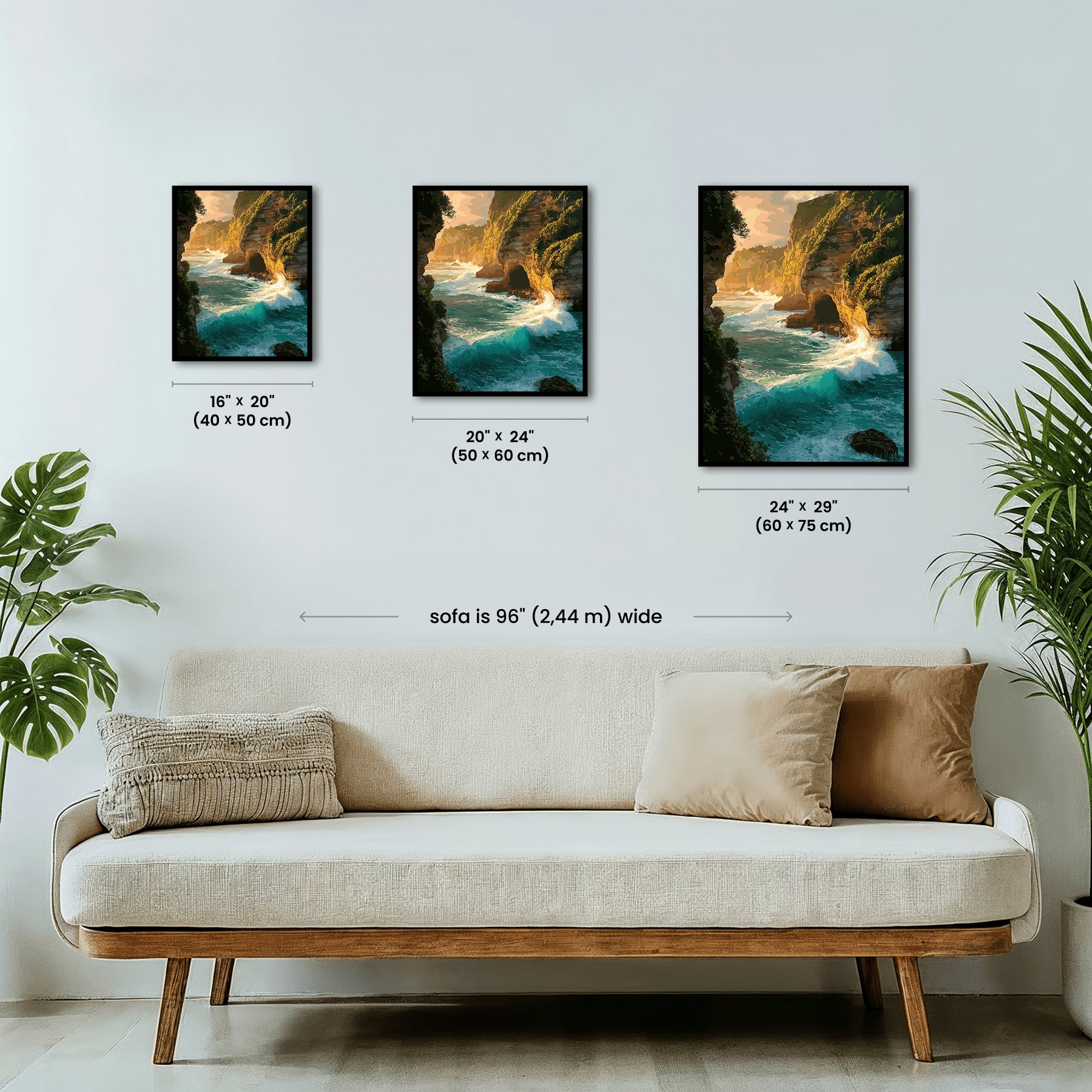 Paint by numbers - Coastal Fury - MyArt