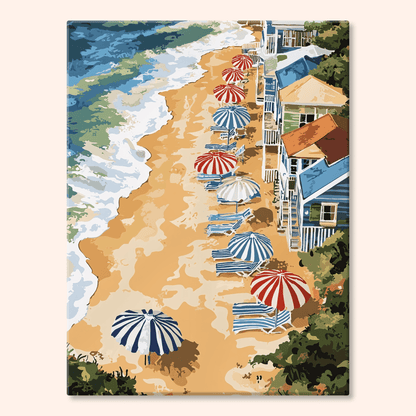 Paint by numbers - Coastal Leisure - MyArt