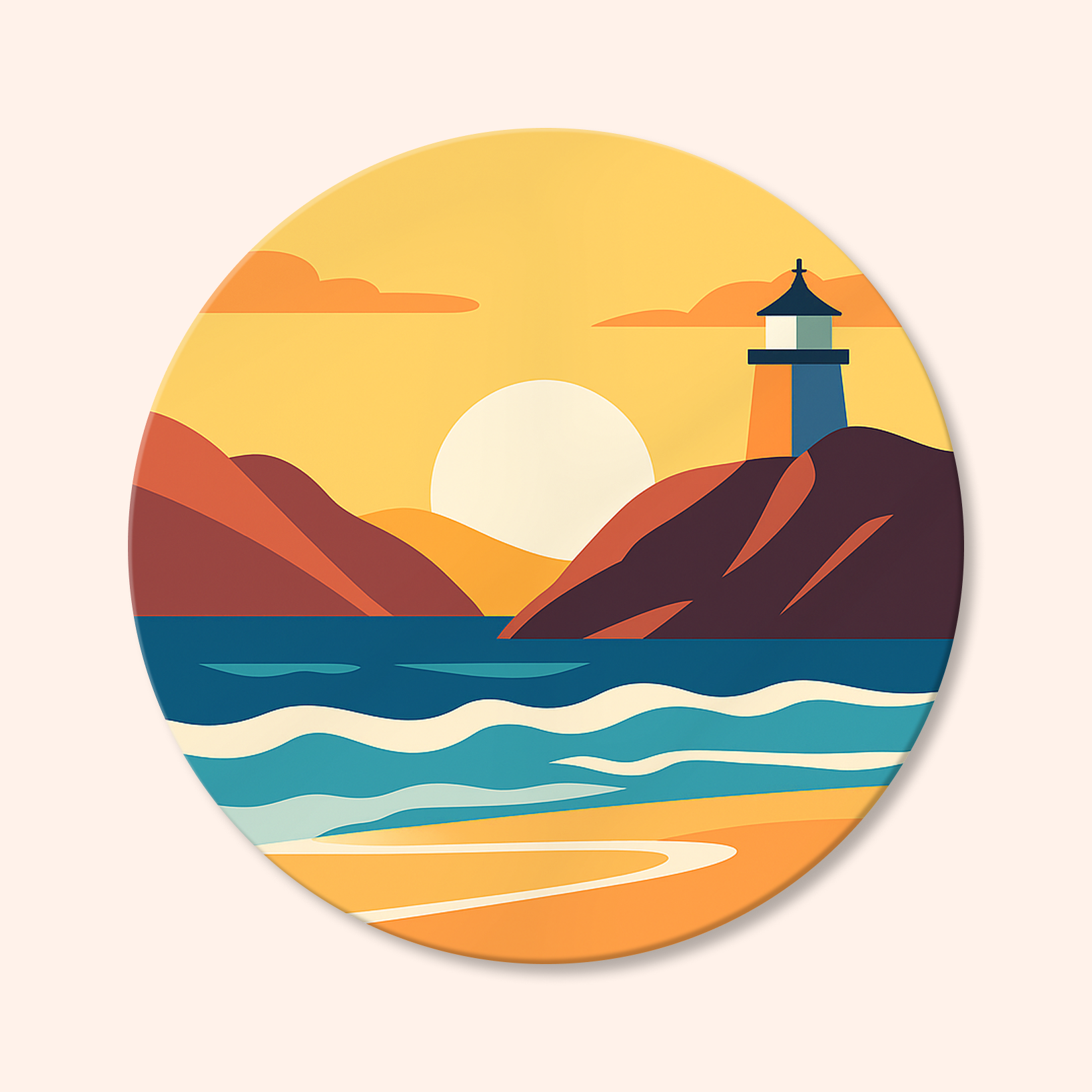 Paint by numbers - Coastal Light - MyArt