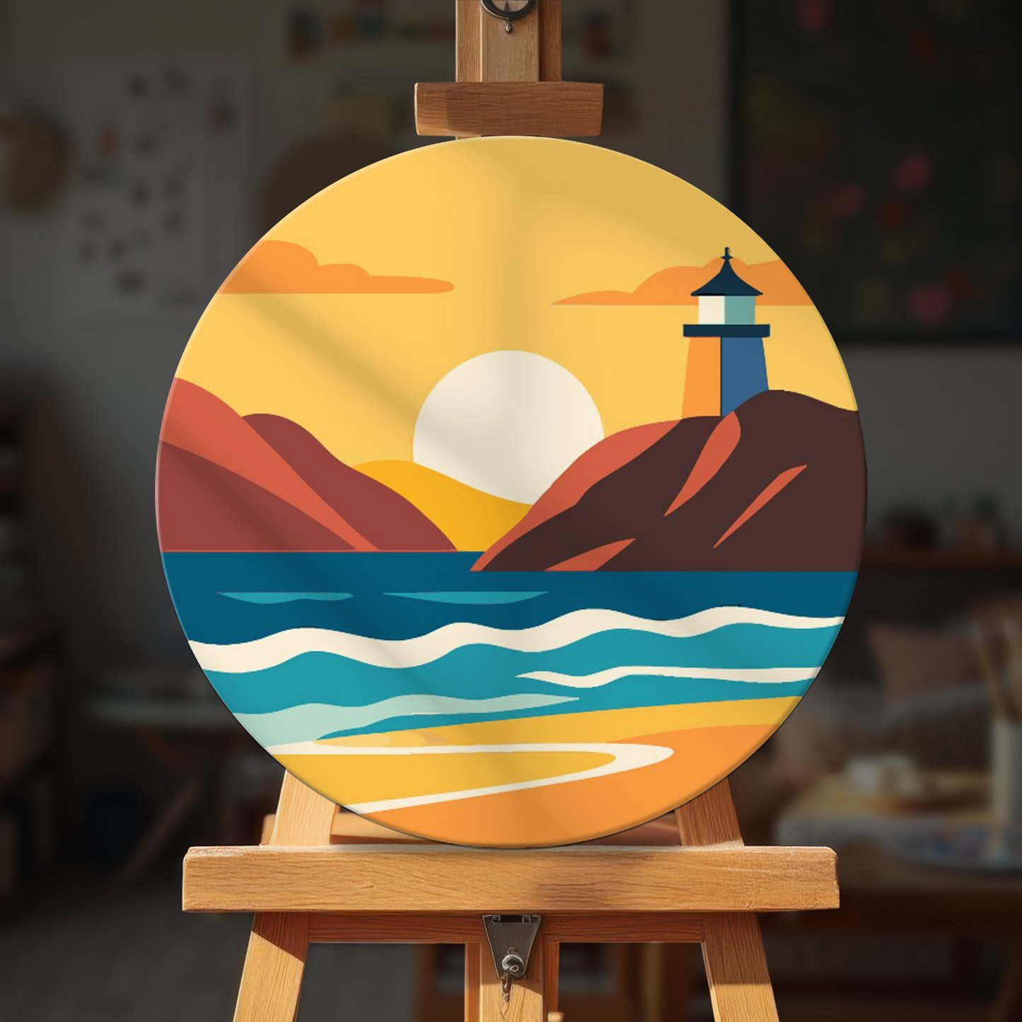 Paint by numbers - Coastal Light - MyArt