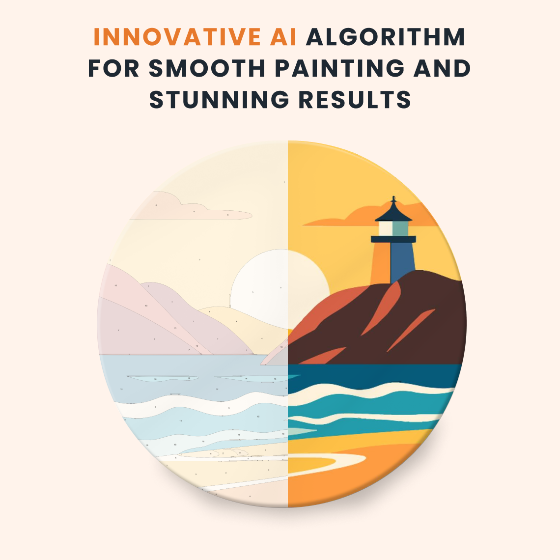 Paint by numbers - Coastal Light - MyArt