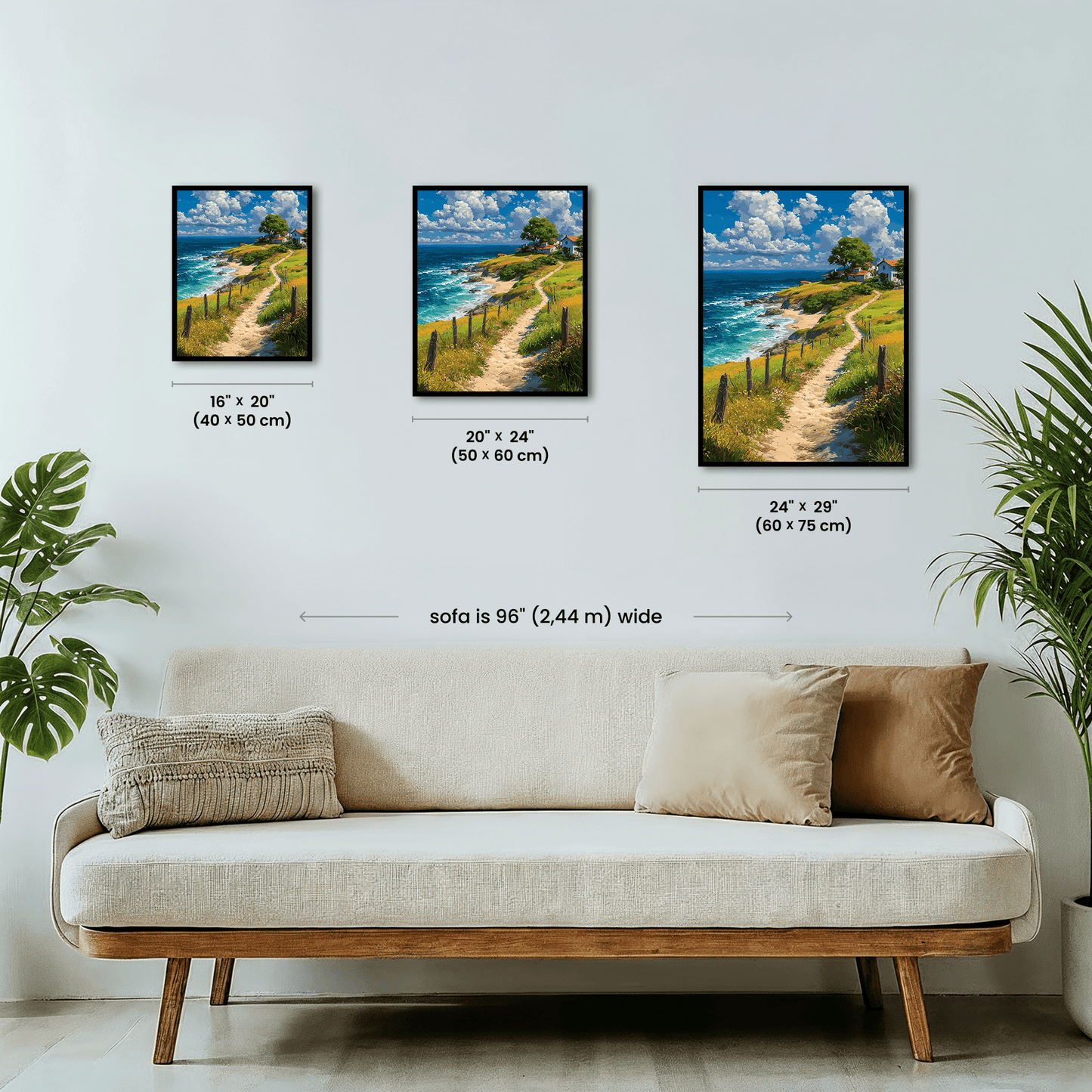 Paint by numbers - Coastal Path - MyArt