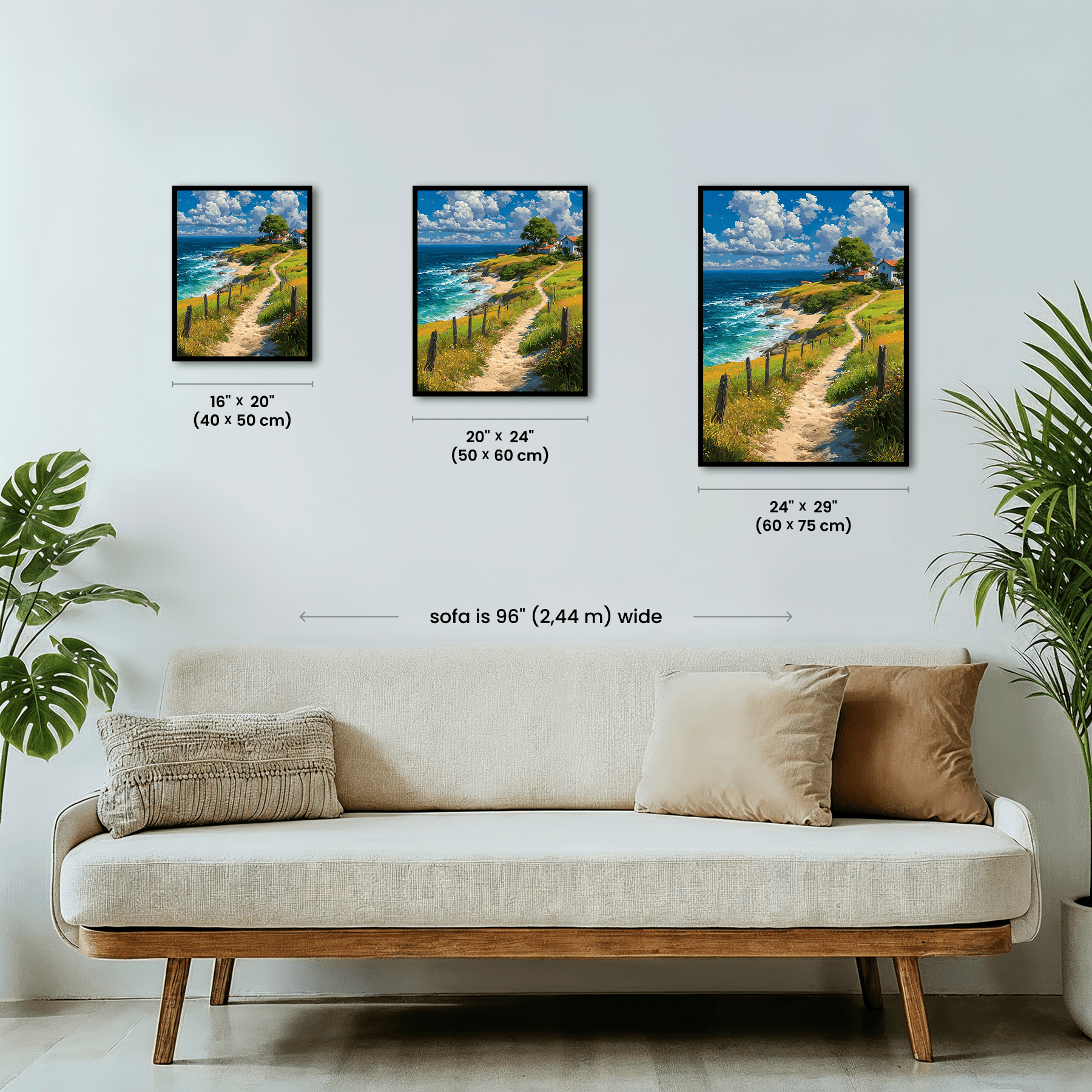 Paint by numbers - Coastal Path - MyArt