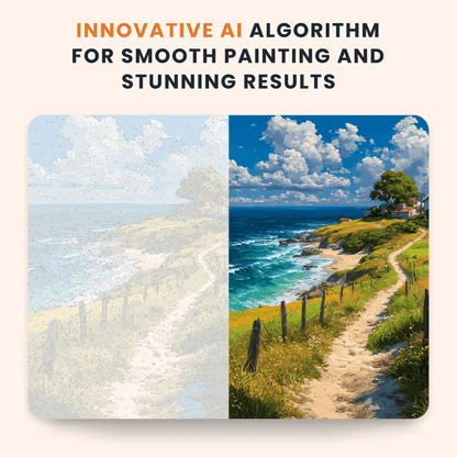 Paint by numbers - Coastal Path - MyArt