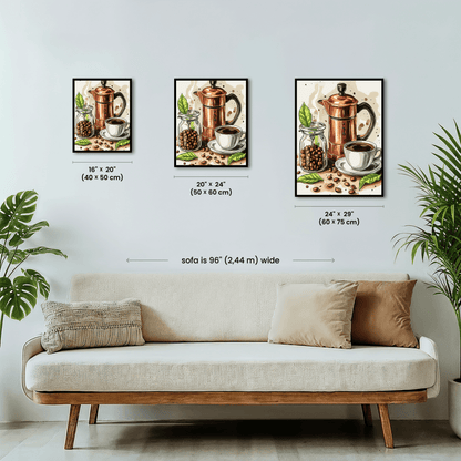 Paint by numbers - Coffee Ritual - MyArt