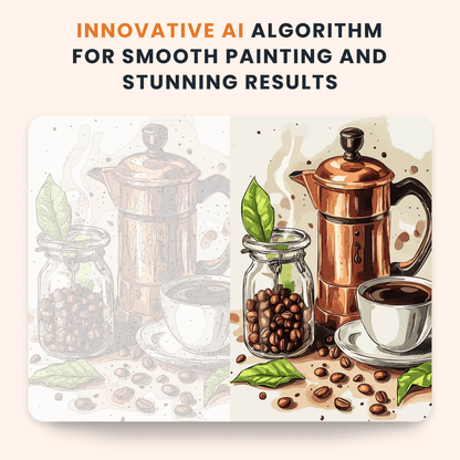 Paint by numbers - Coffee Ritual - MyArt