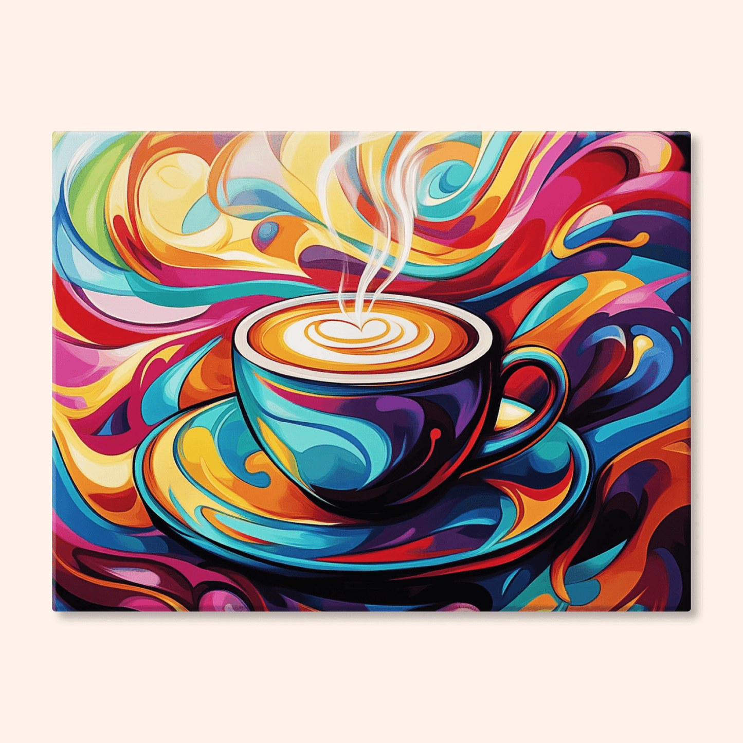 Paint by numbers - Coffee Whirl - MyArt