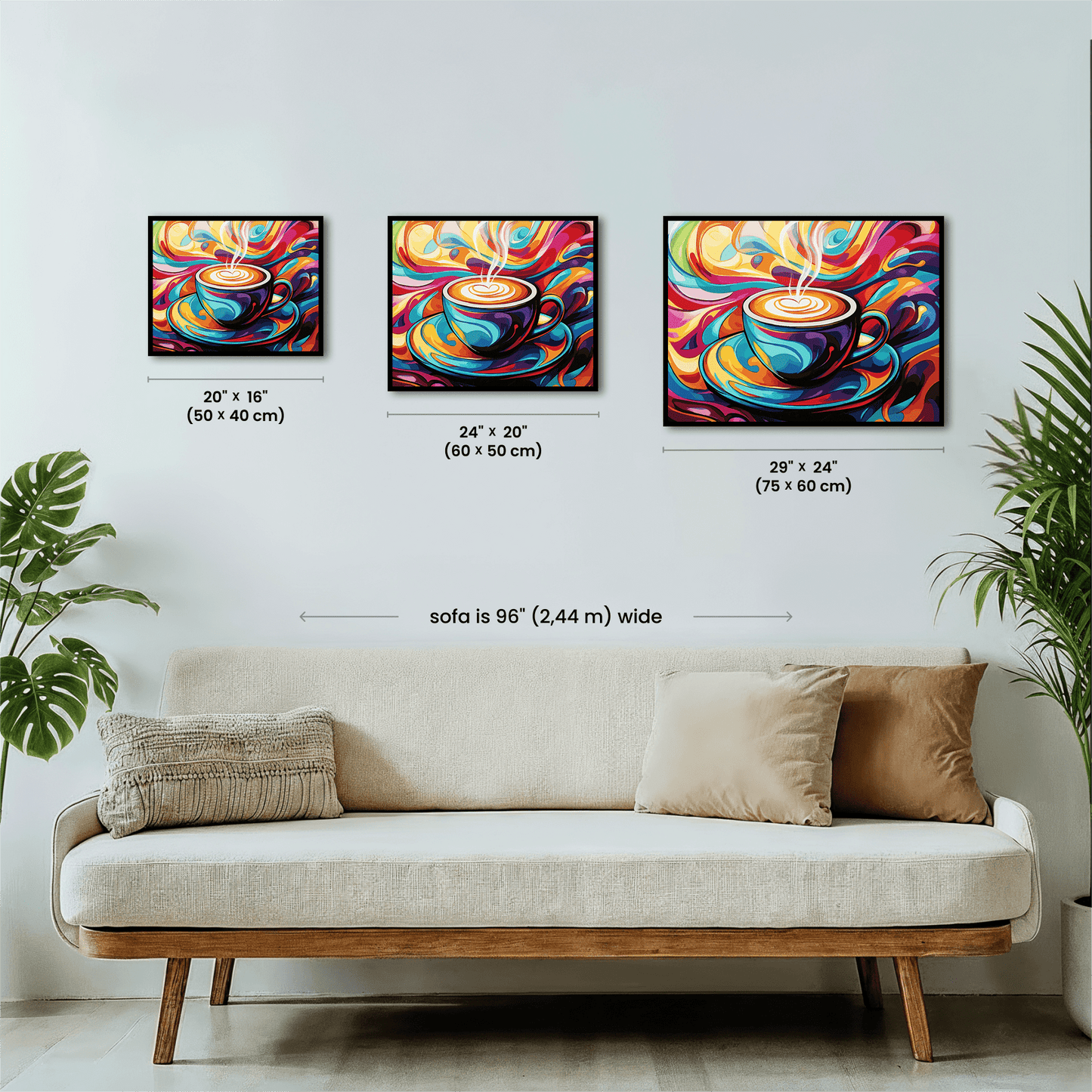 Paint by numbers - Coffee Whirl - MyArt