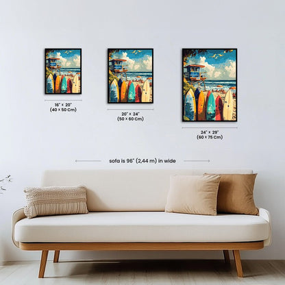 Paint by numbers - Colorful Coast - MyArt