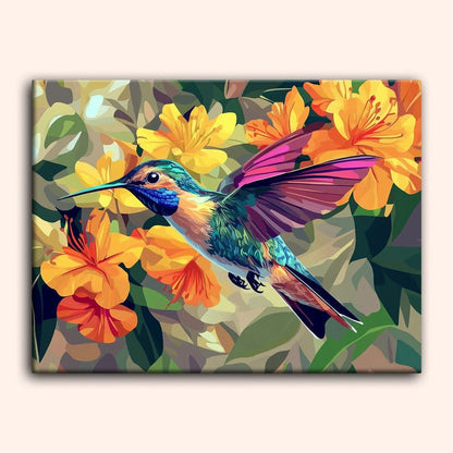 Paint by numbers - Colorful Flight - MyArt