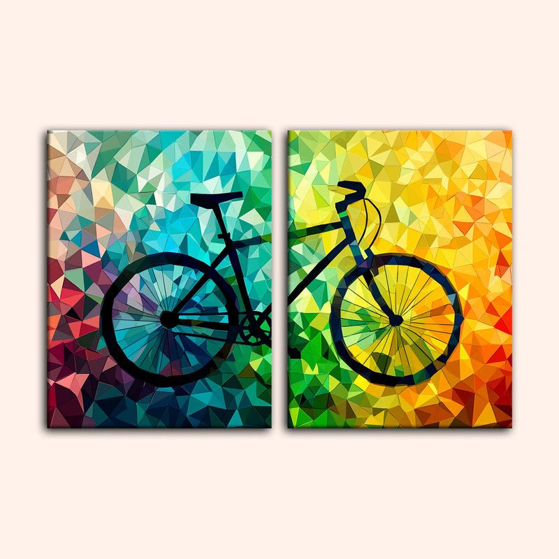 Paint by numbers - Colorful Ride - MyArt