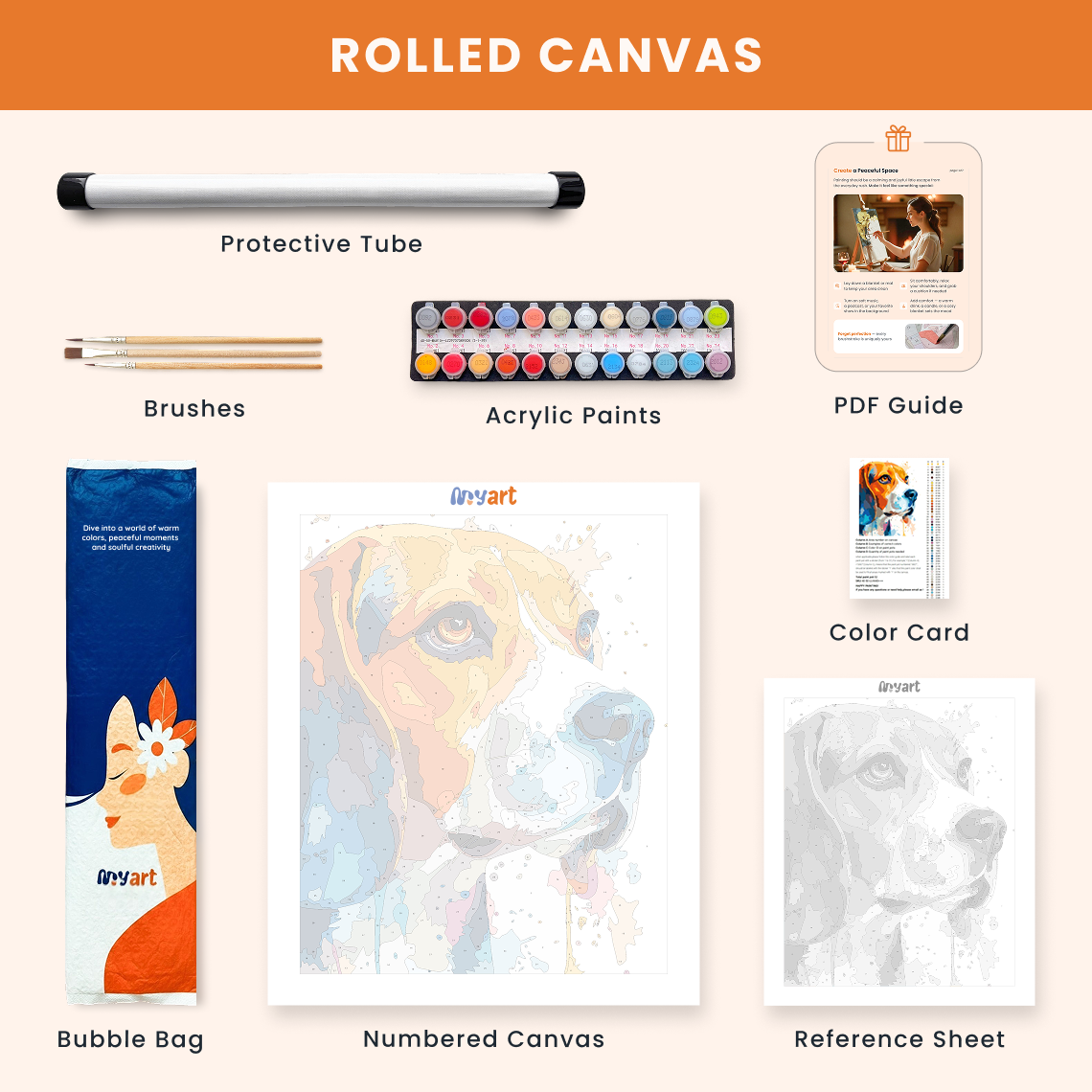 Colorful Beagle