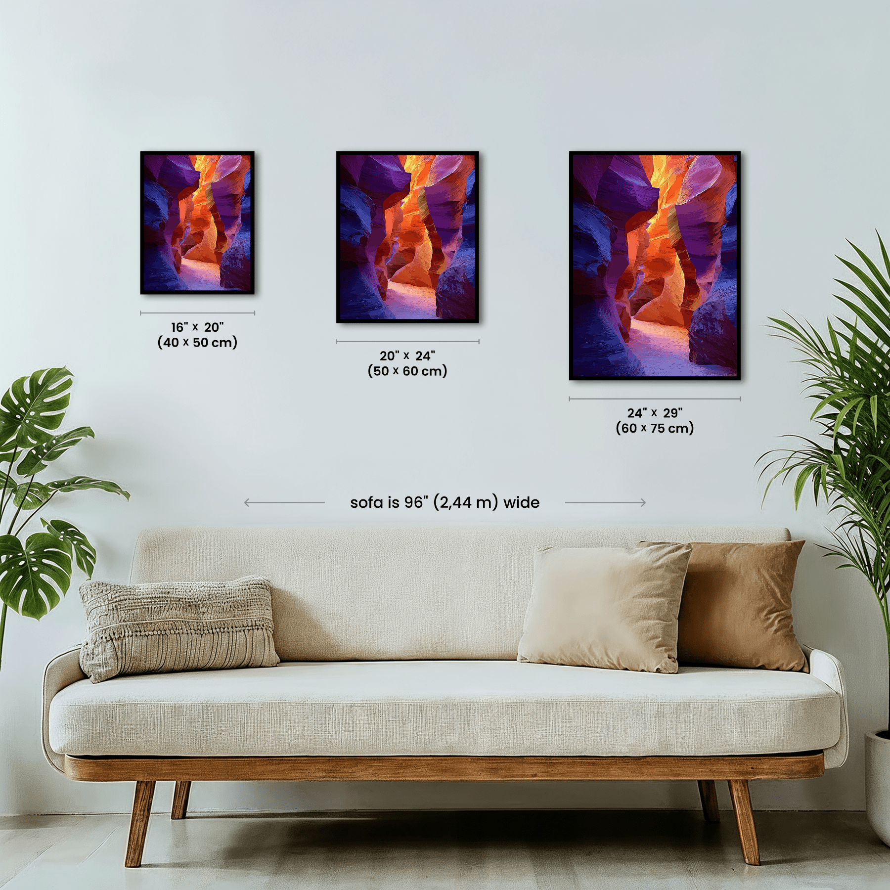 Paint by numbers - Colorful Canyon - MyArt