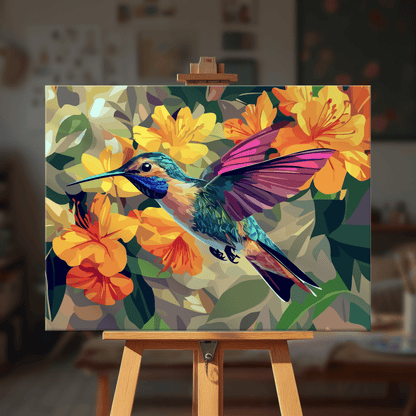 Paint by numbers - Colorful Flight - MyArt