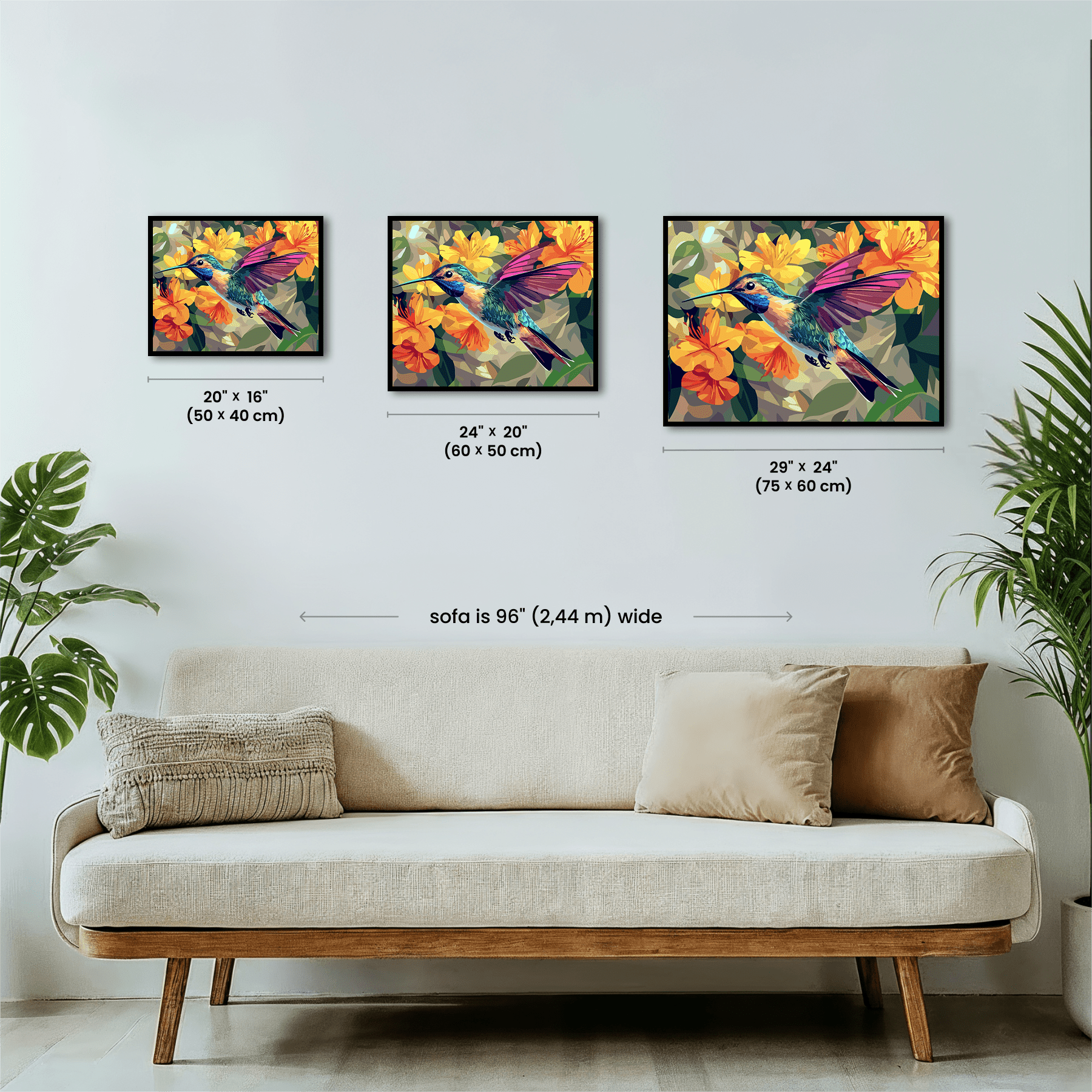 Paint by numbers - Colorful Flight - MyArt