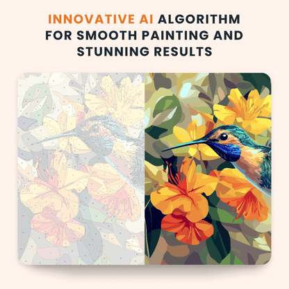 Paint by numbers - Colorful Flight - MyArt