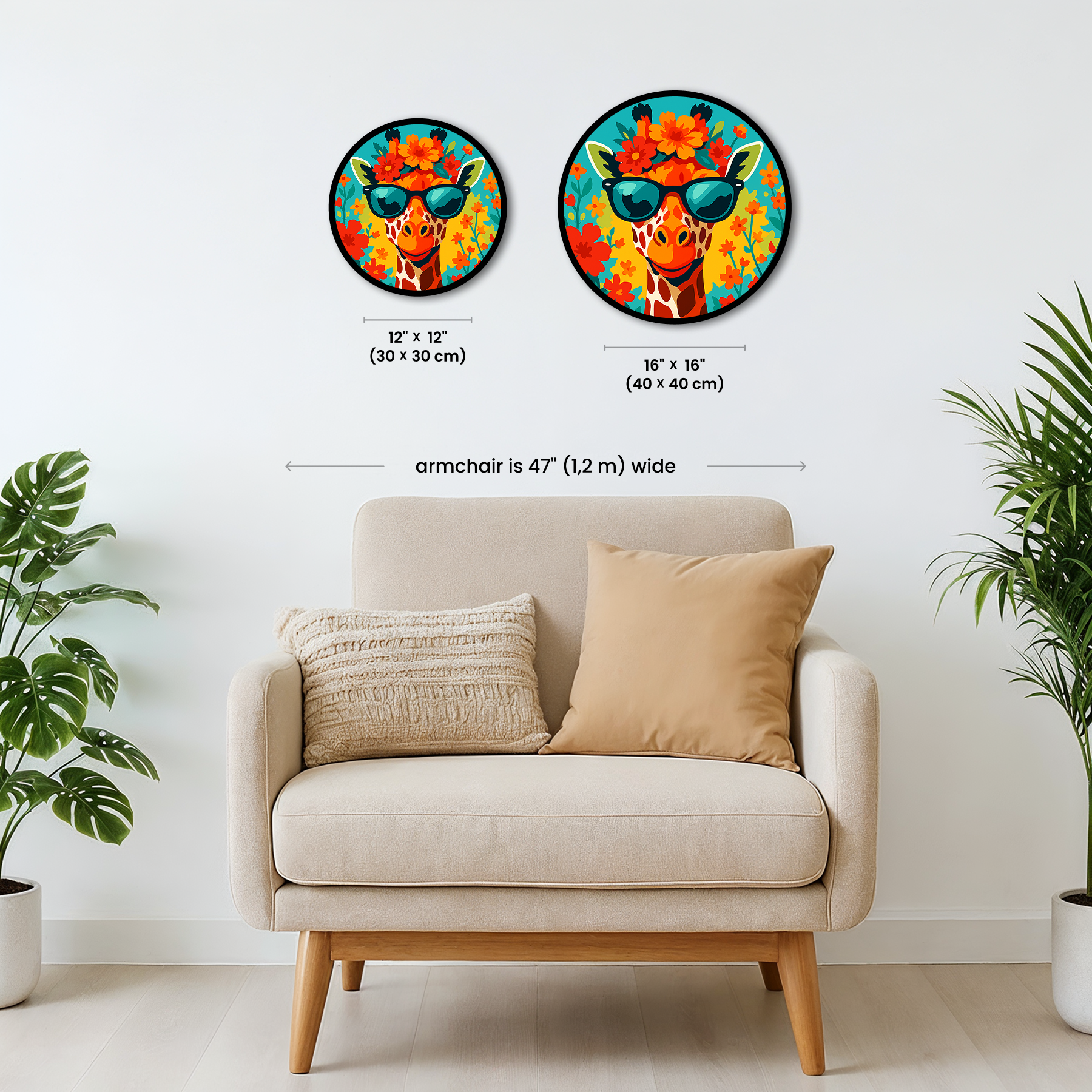 Paint by numbers - Cool Giraffe - MyArt