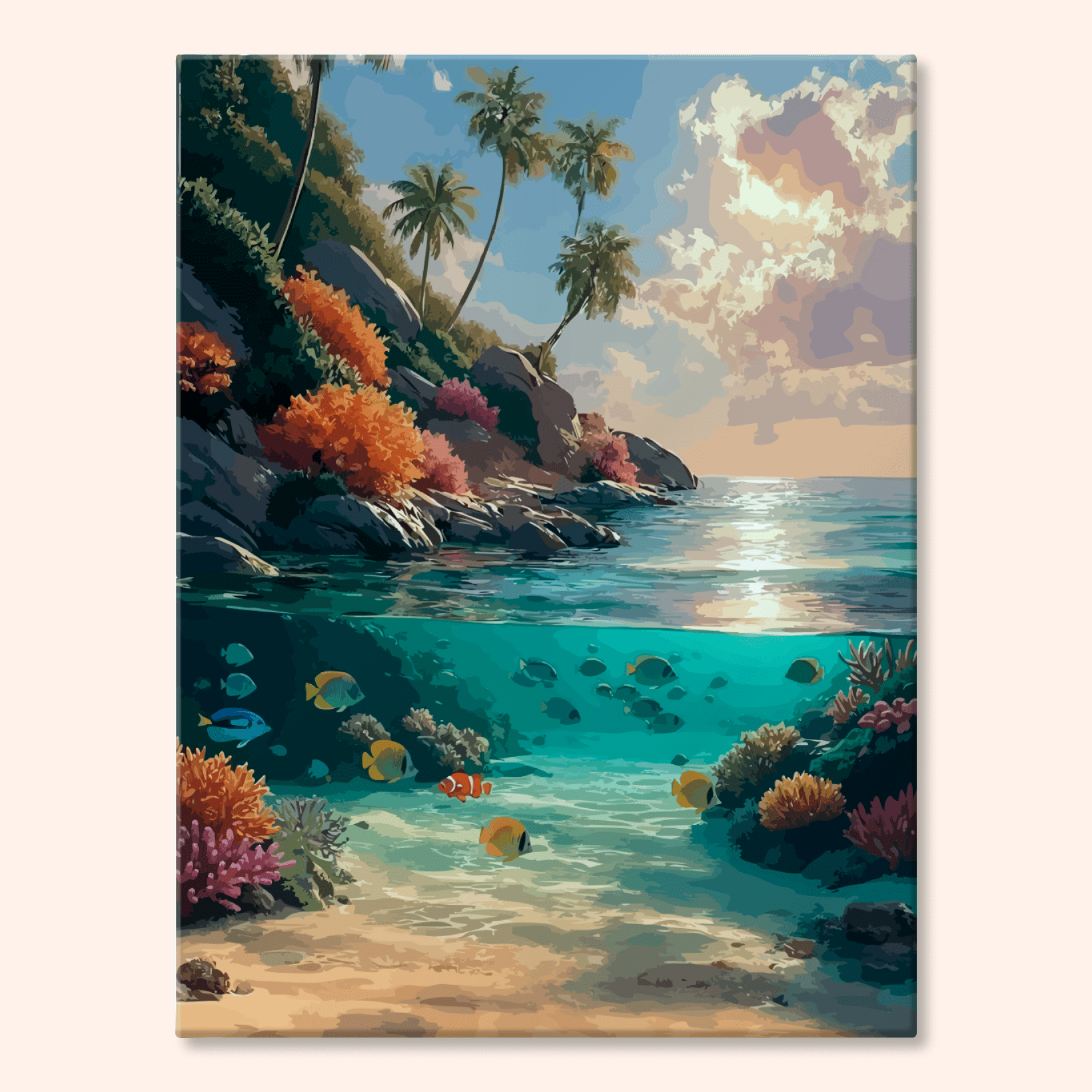 Paint by numbers - Coral Coast - MyArt